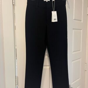 Vince Black skinny leg trousers